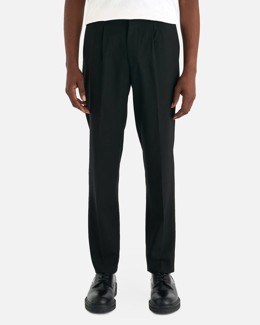 Comme des Garcons Homme Deux Men's Pants Pleated Trouser in Black