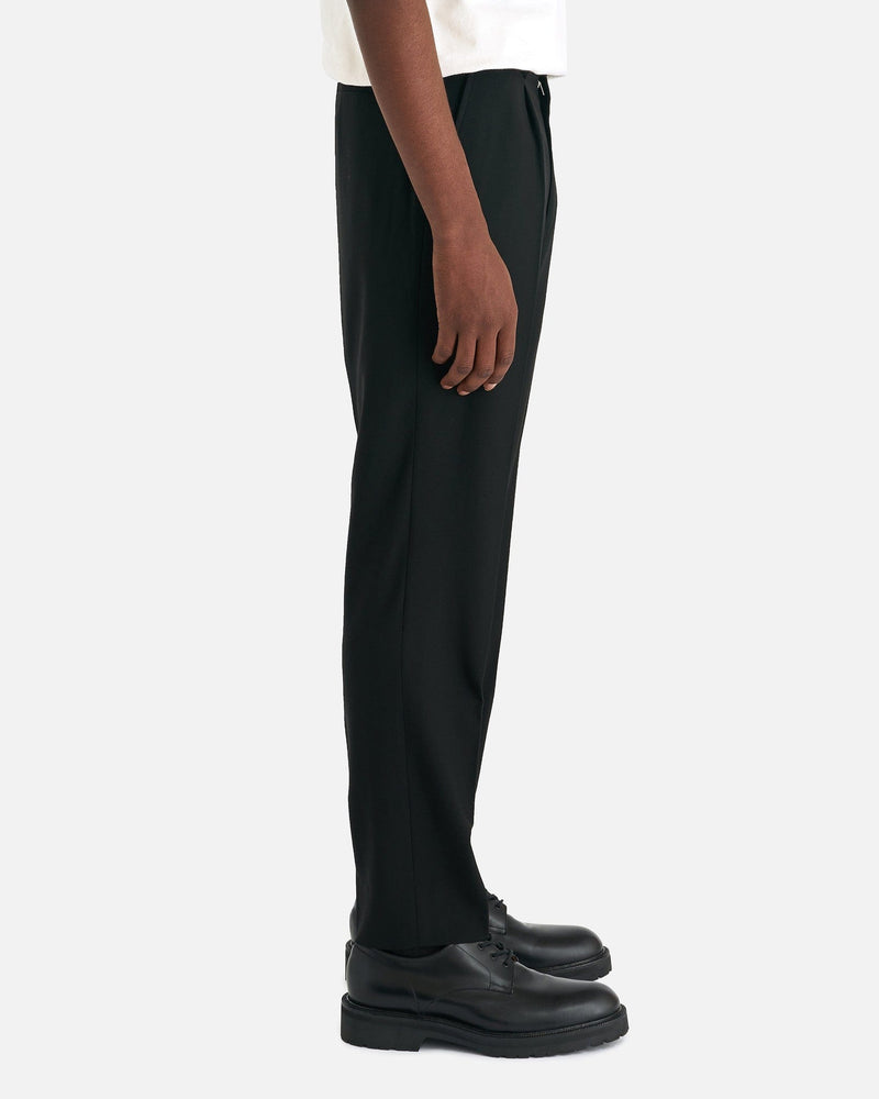 Pleated Trouser in Black – SVRN