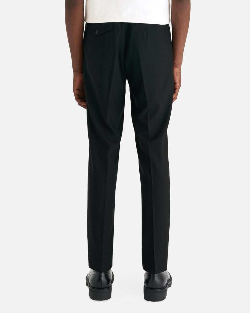 Pleated Trouser in Black SVRN Pleated Trouser in Black SVRN