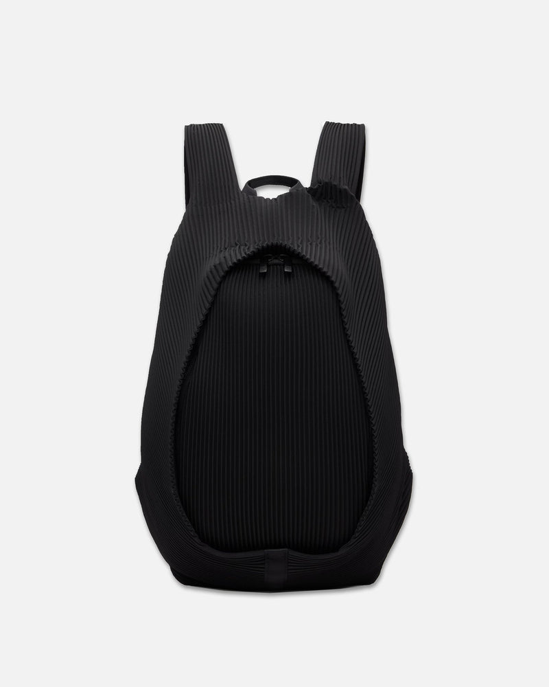 Homme Plissé Issey Miyake Men's Bags OS Pleats Backpack in Black