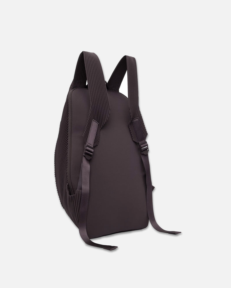 Homme Plissé Issey Miyake Men's Bags OS Pleats Backpack in Plum Violet