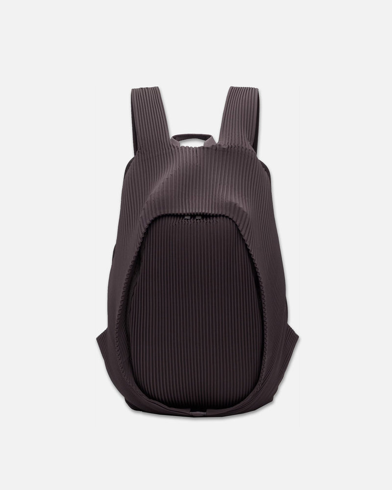 Homme Plissé Issey Miyake Men's Bags OS Pleats Backpack in Plum Violet