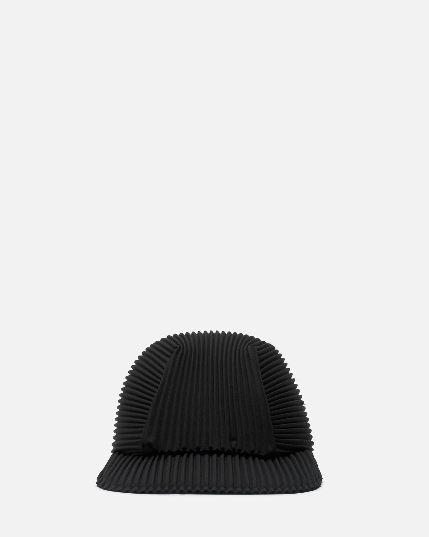 Homme Plissé Issey Miyake Men's Hats OS Pleats Cap in Black