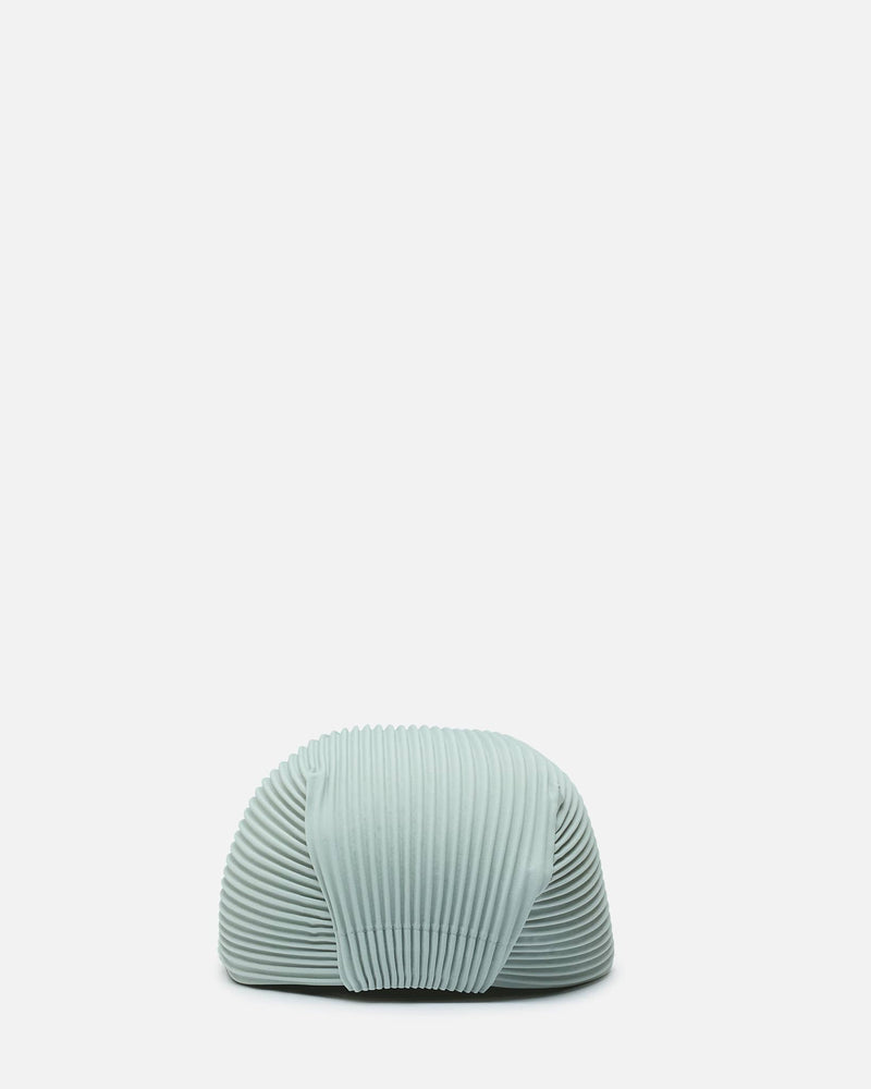 Homme Plissé Issey Miyake Men's Hats OS Pleats Cap in Sericite Blue