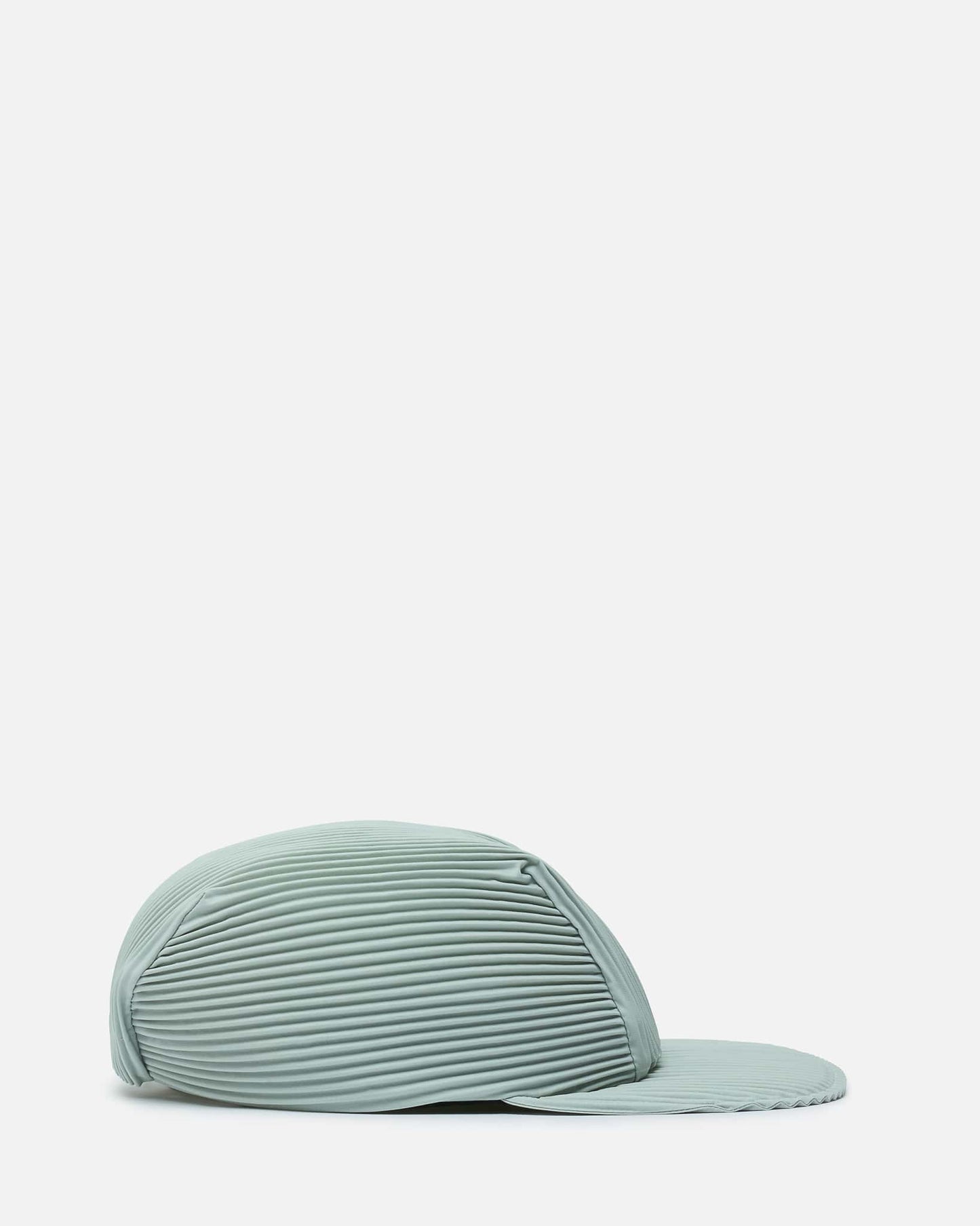 Homme Plissé Issey Miyake Men's Hats OS Pleats Cap in Sericite Blue