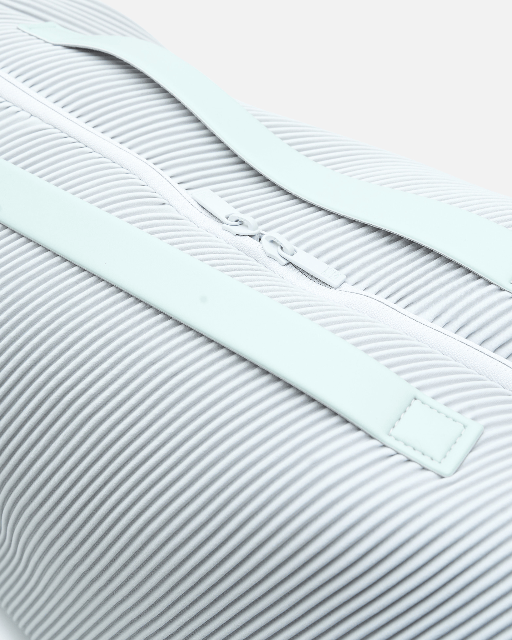 Homme Plissé Issey Miyake Men's Bags OS Pleats Travel Bag in Manarola Blue Gray