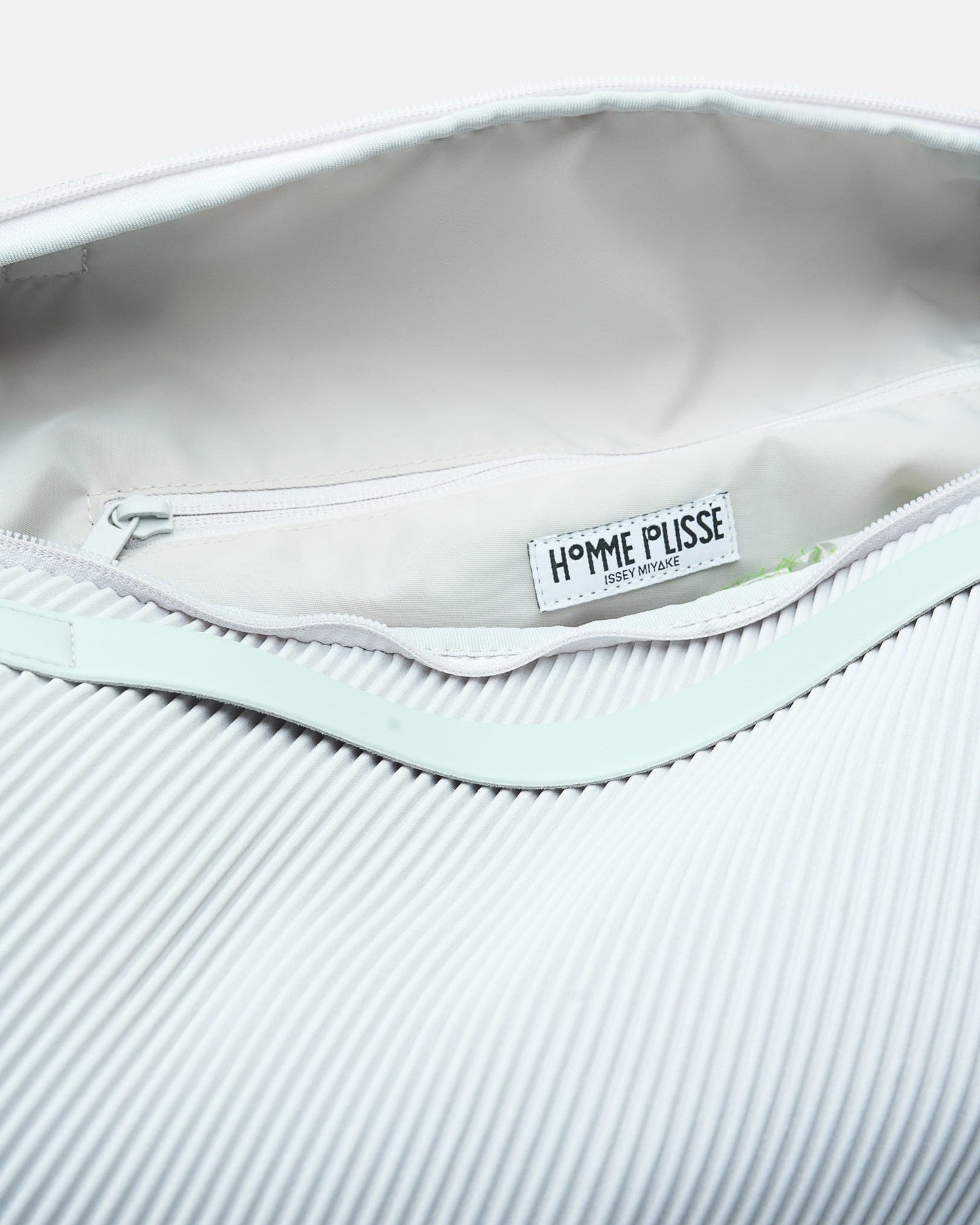 Homme Plissé Issey Miyake Men's Bags OS Pleats Travel Bag in Manarola Blue Gray