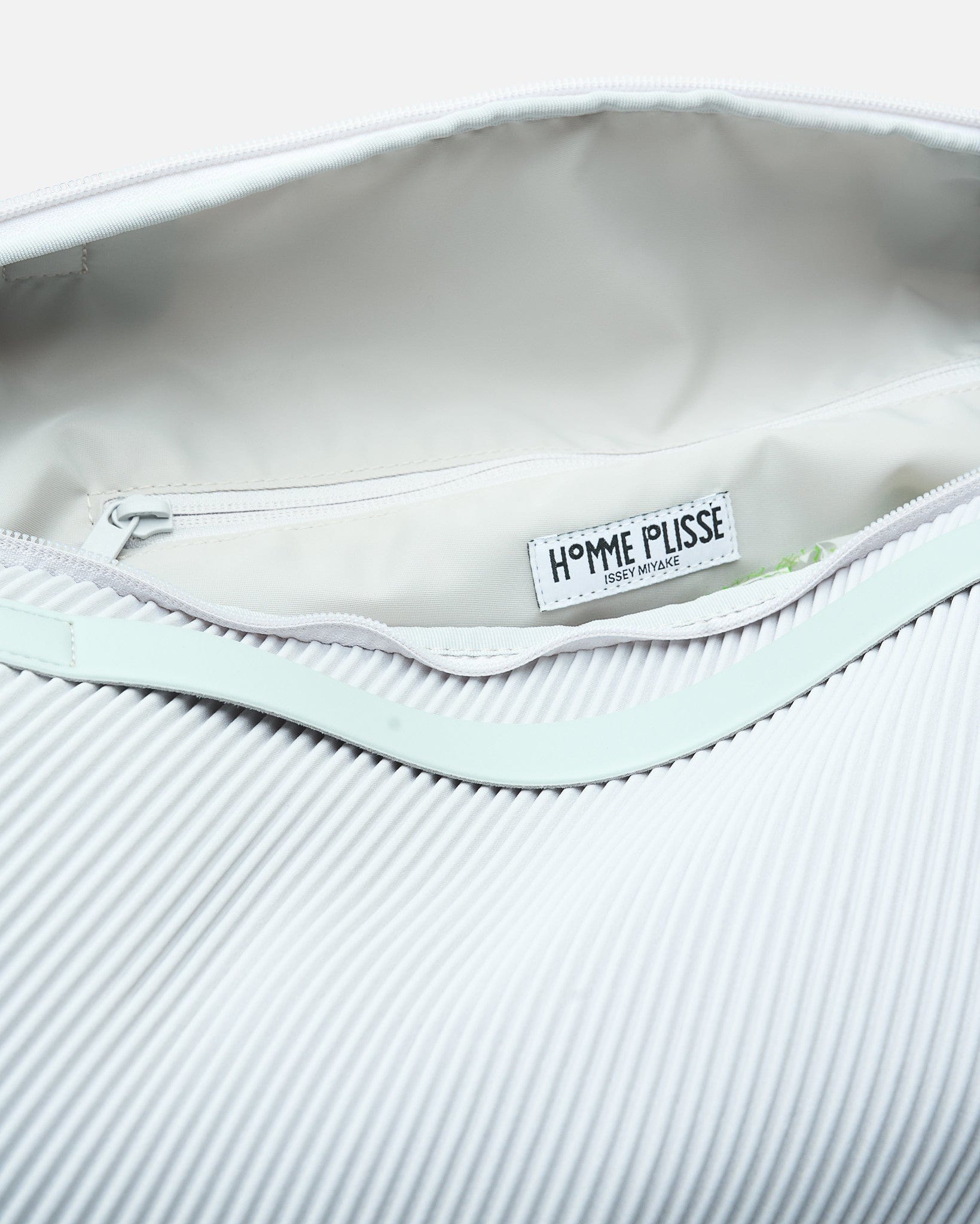 Homme Plissé Issey Miyake Men's Bags OS Pleats Travel Bag in Manarola Blue Gray