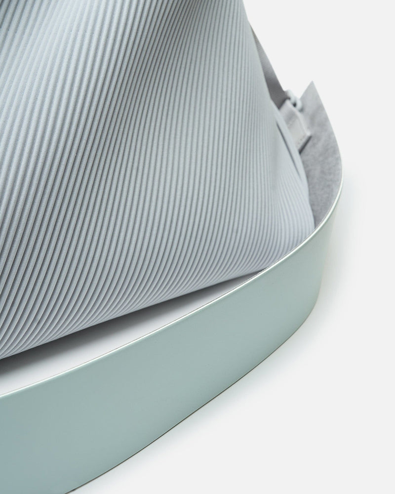 Homme Plissé Issey Miyake Men's Bags OS Pleats Travel Bag in Manarola Blue Gray