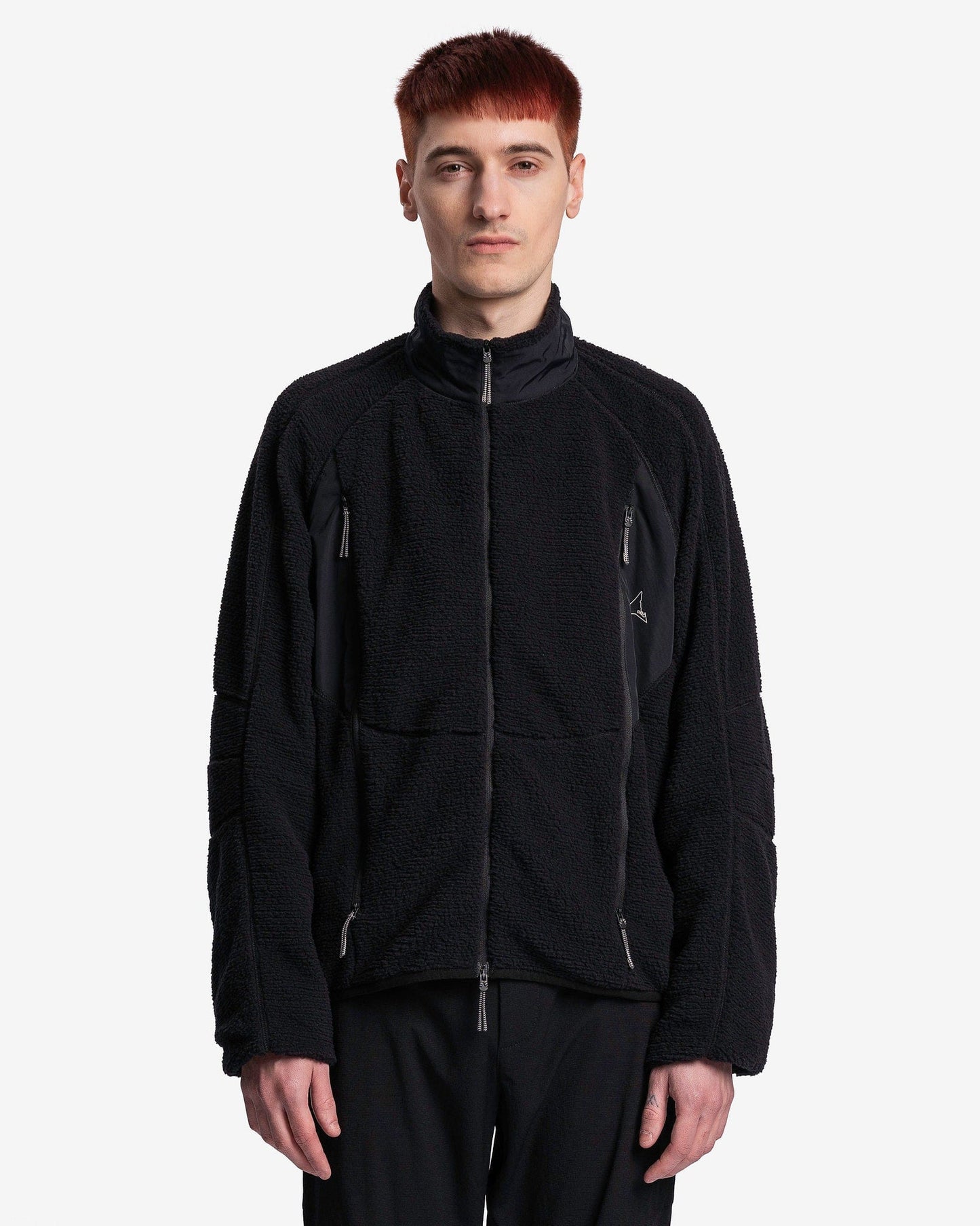 Roa Men's Jackets Polar Fleece in Black