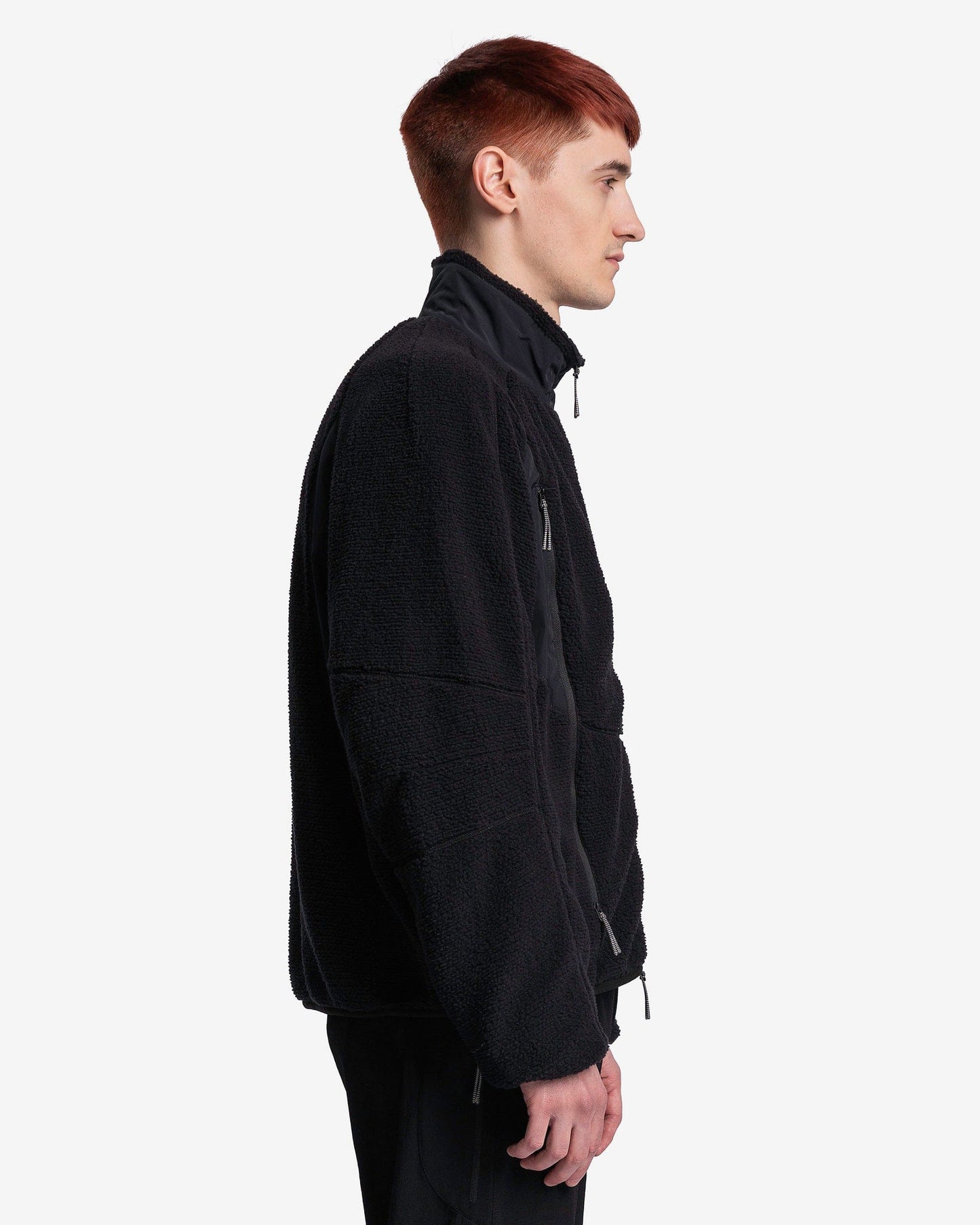 Roa Men's Jackets Polar Fleece in Black