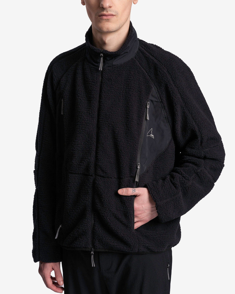 Roa Men's Jackets Polar Fleece in Black