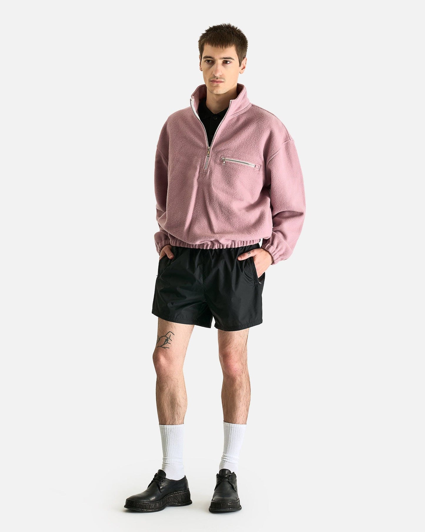 Rier Men Sweaters Polar Fleece in Myrte