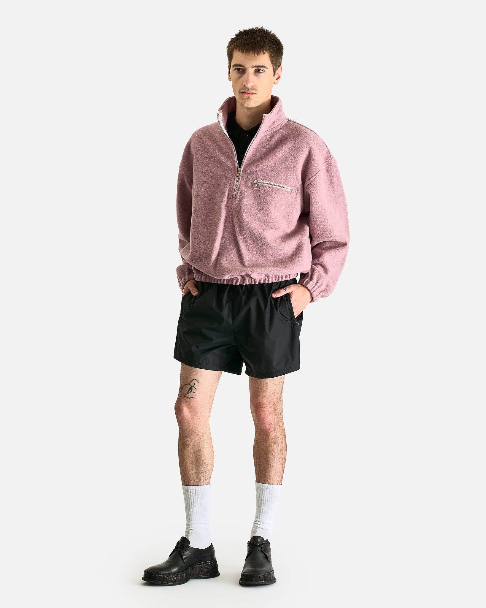 Rier Men Sweaters Polar Fleece in Myrte