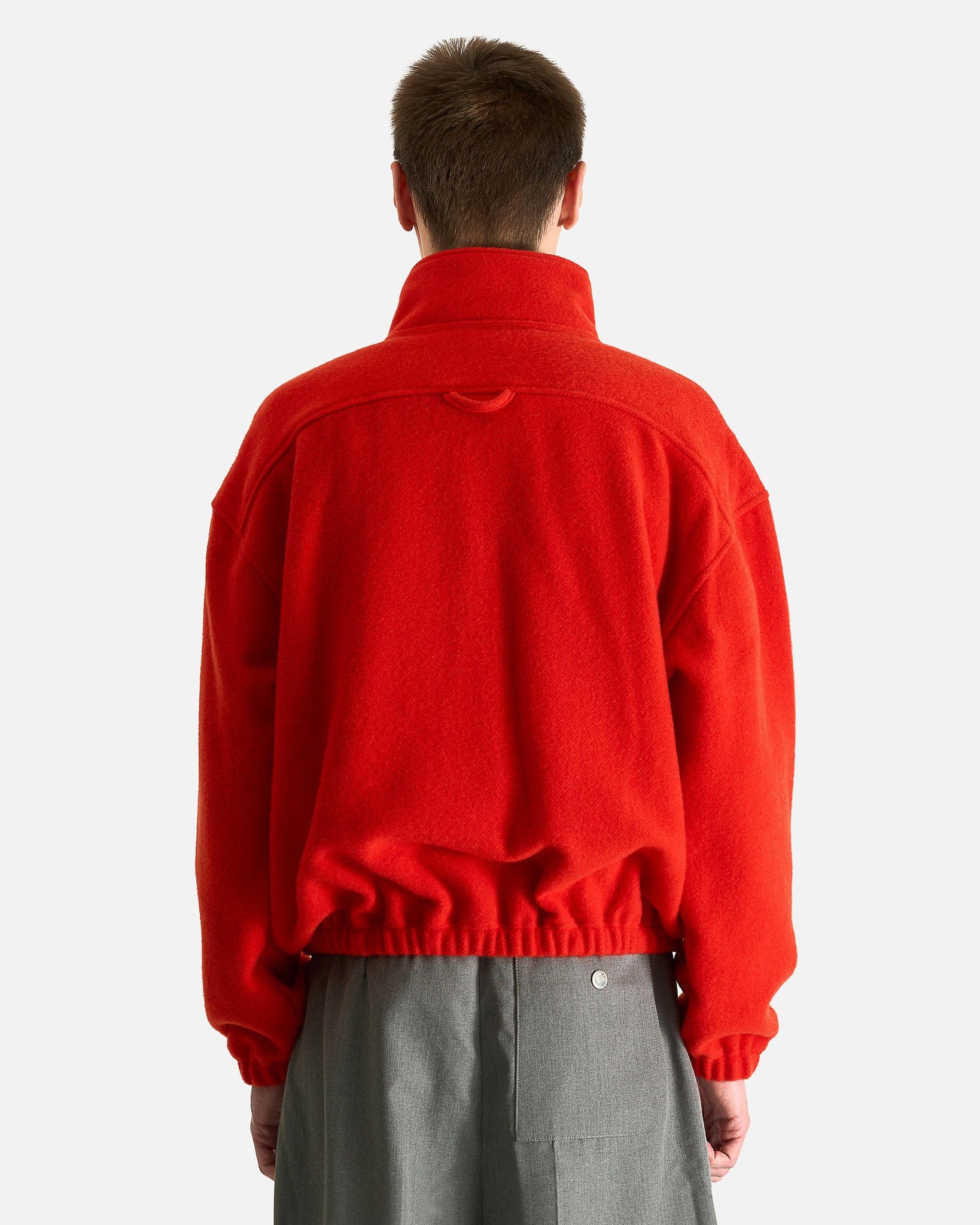 Rier Men Sweaters Polar Fleece in Orange