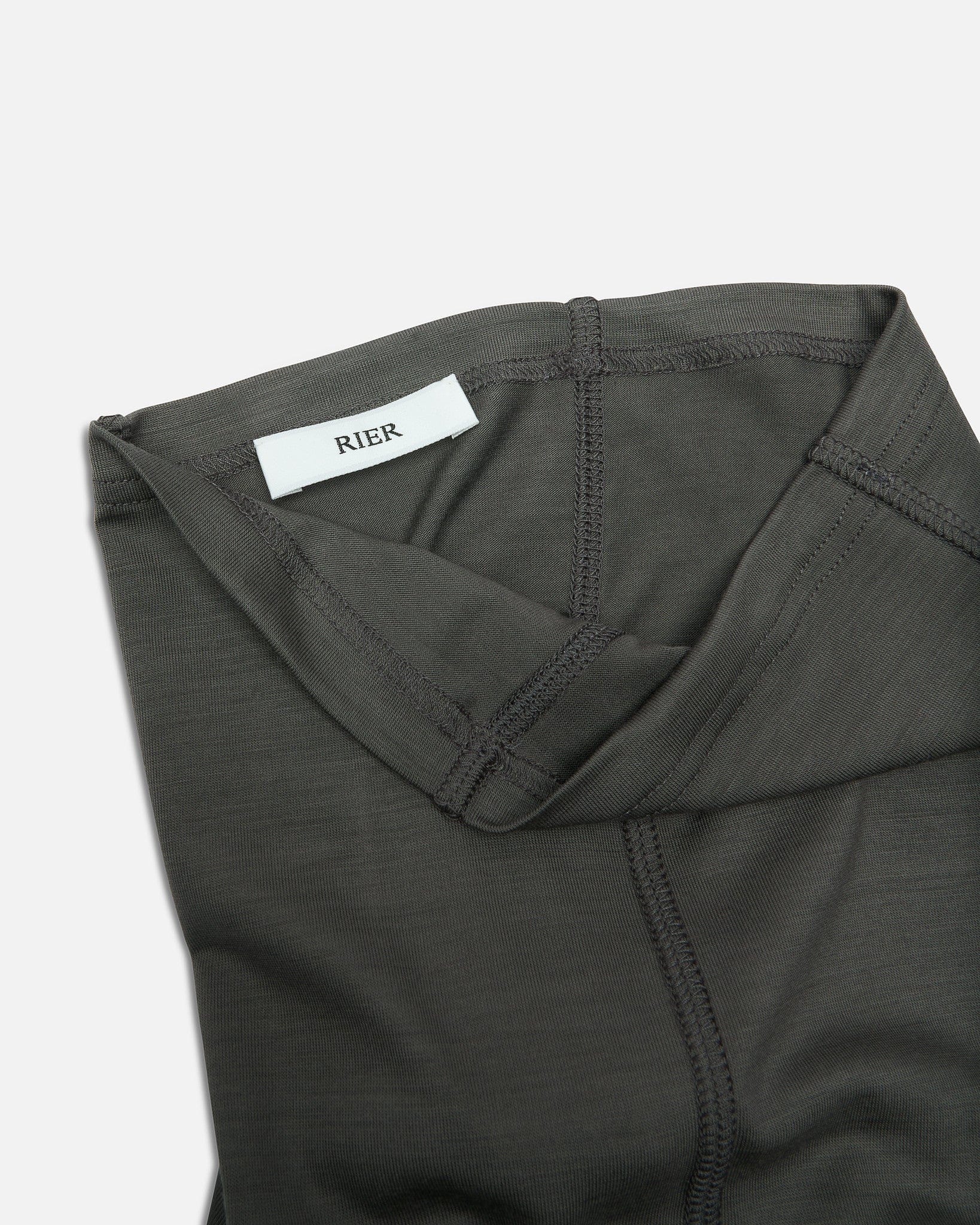 Rier Men's Knitwear OS Polar Jersey Cache-Cou in Camoscio Jersey Wool