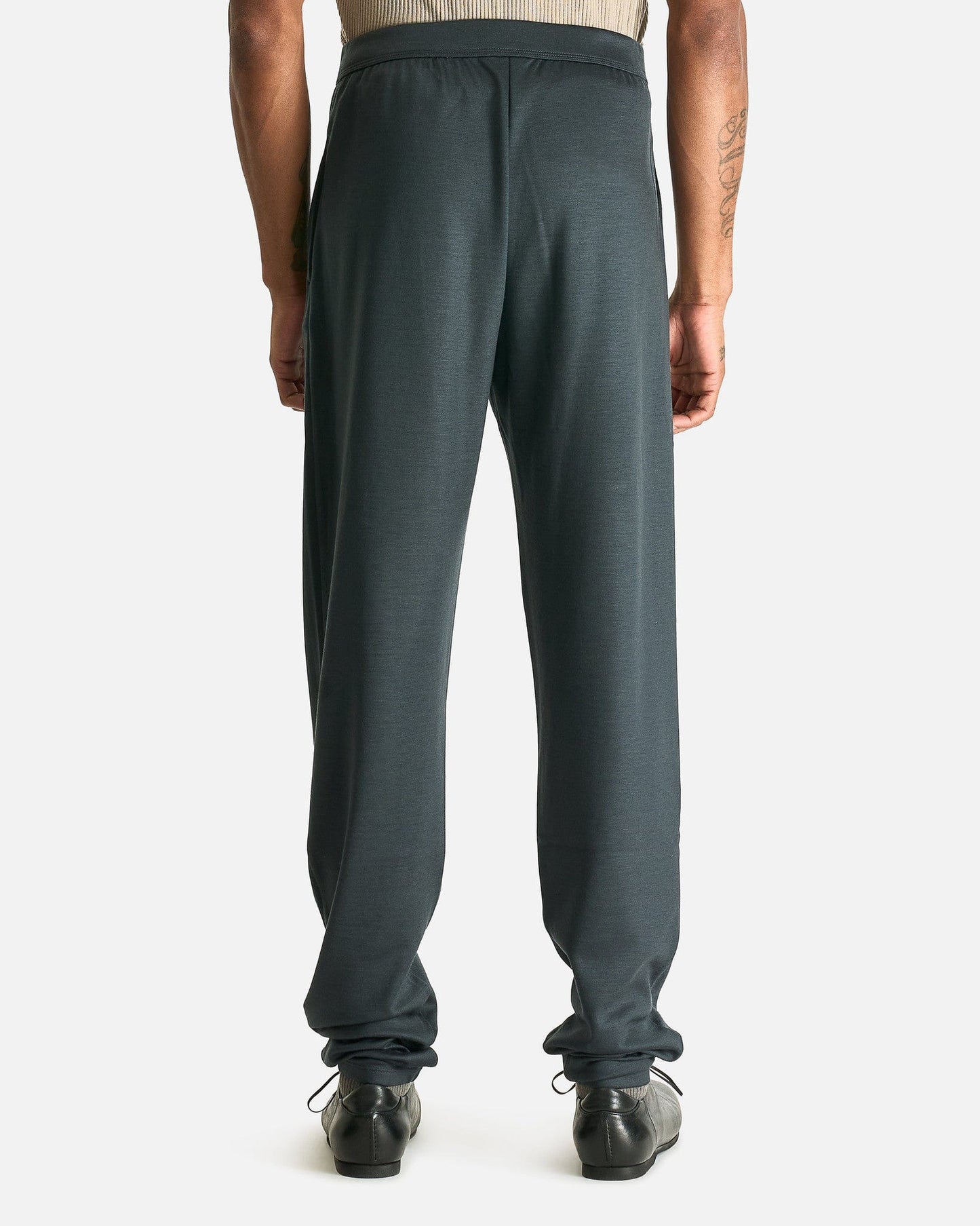 Rier Men's Pants Polar Jogging Trousers in Plombe Interlock