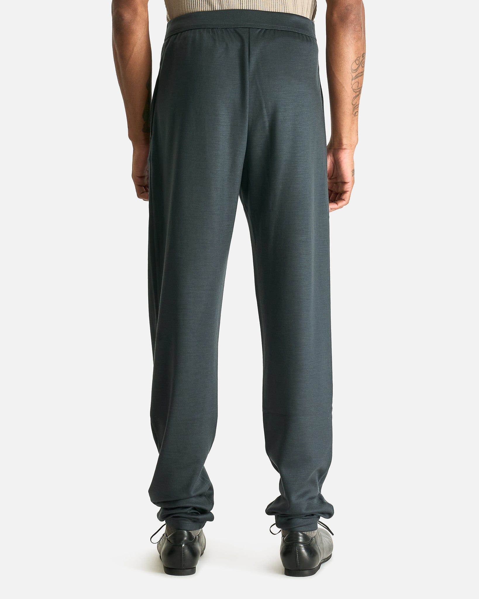 Rier Men's Pants Polar Jogging Trousers in Plombe Interlock