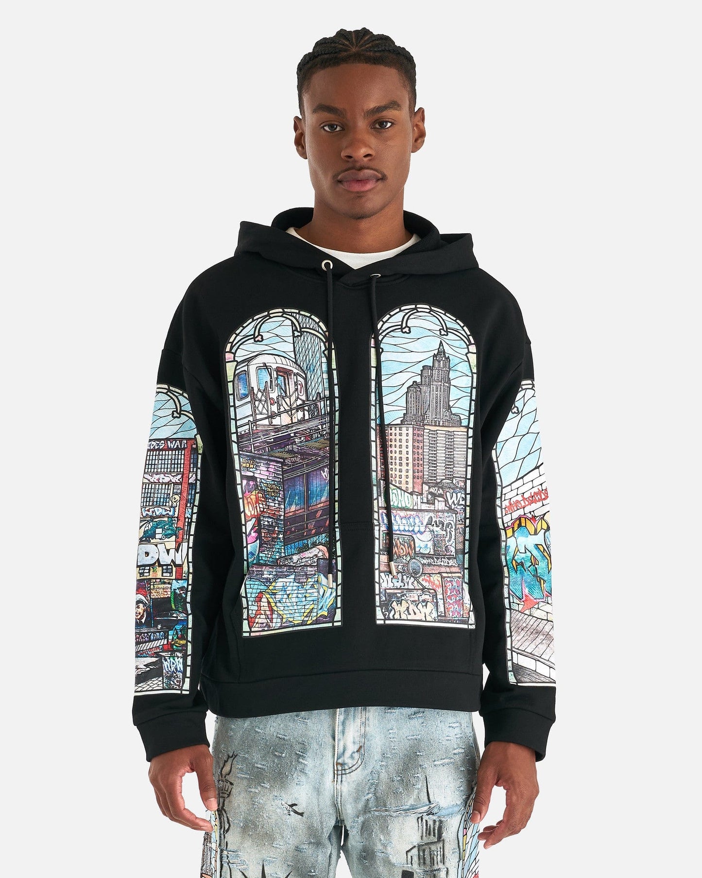 Who Decides War Men's Sweatshirts Politics As Usual Hooded Sweatshirt in Coal