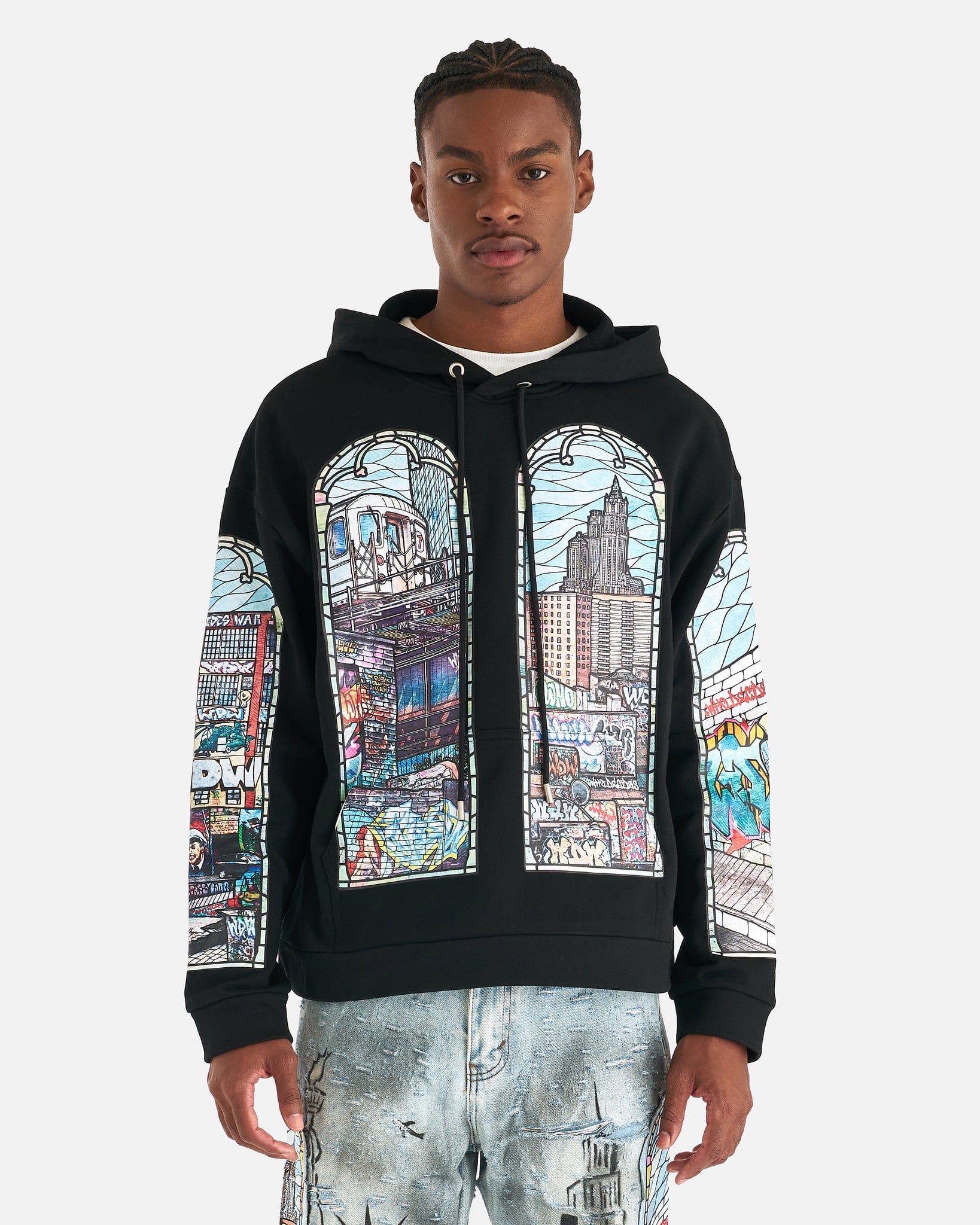 Who Decides War Men's Sweatshirts Politics As Usual Hooded Sweatshirt in Coal