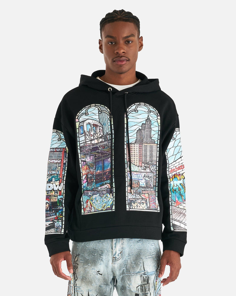 Who Decides War Men's Sweatshirts Politics As Usual Hooded Sweatshirt in Coal