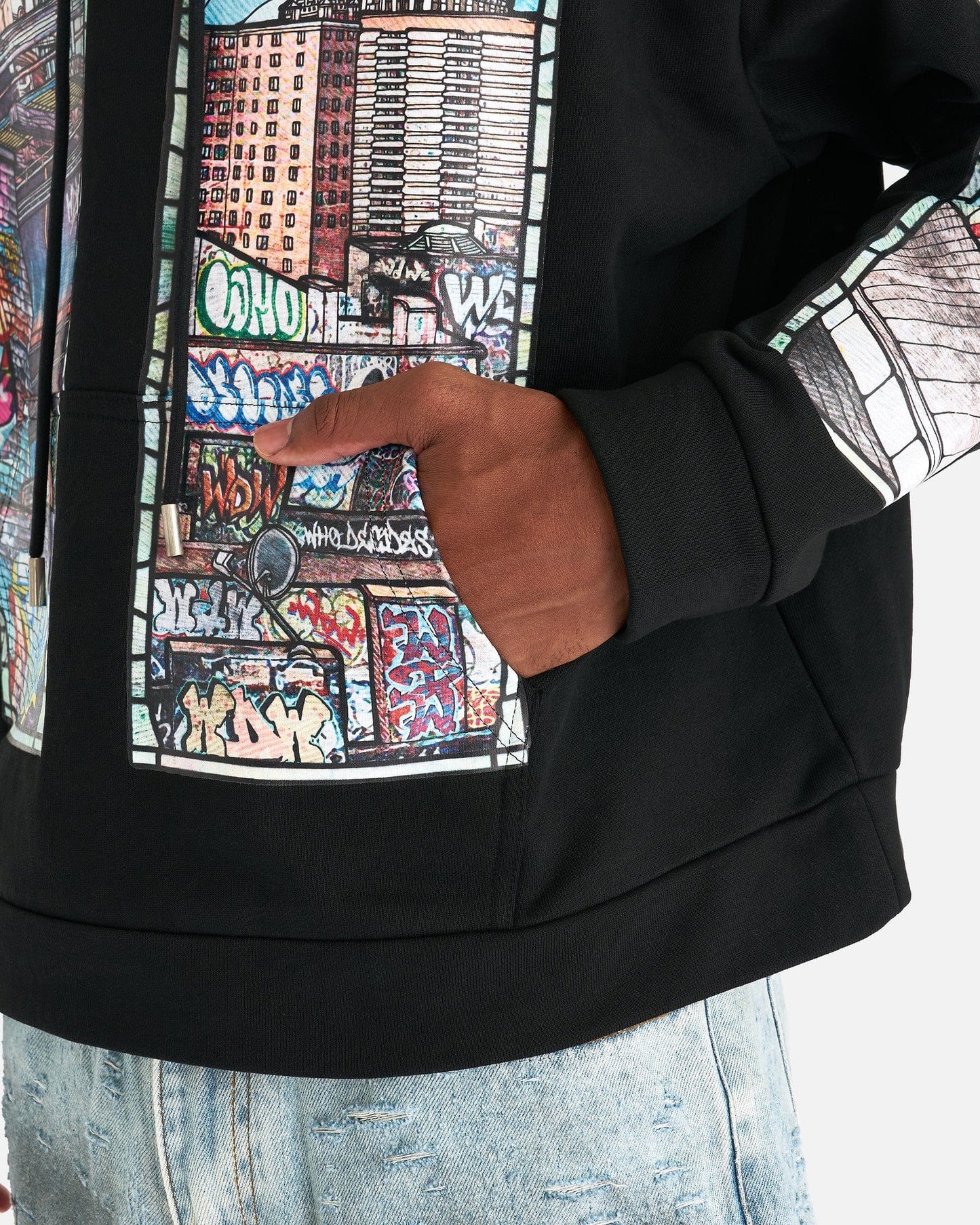 Who Decides War Men's Sweatshirts Politics As Usual Hooded Sweatshirt in Coal