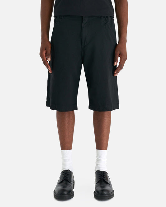 Comme des Garcons Homme Deux Men's Shorts Polyester Shorts in Black