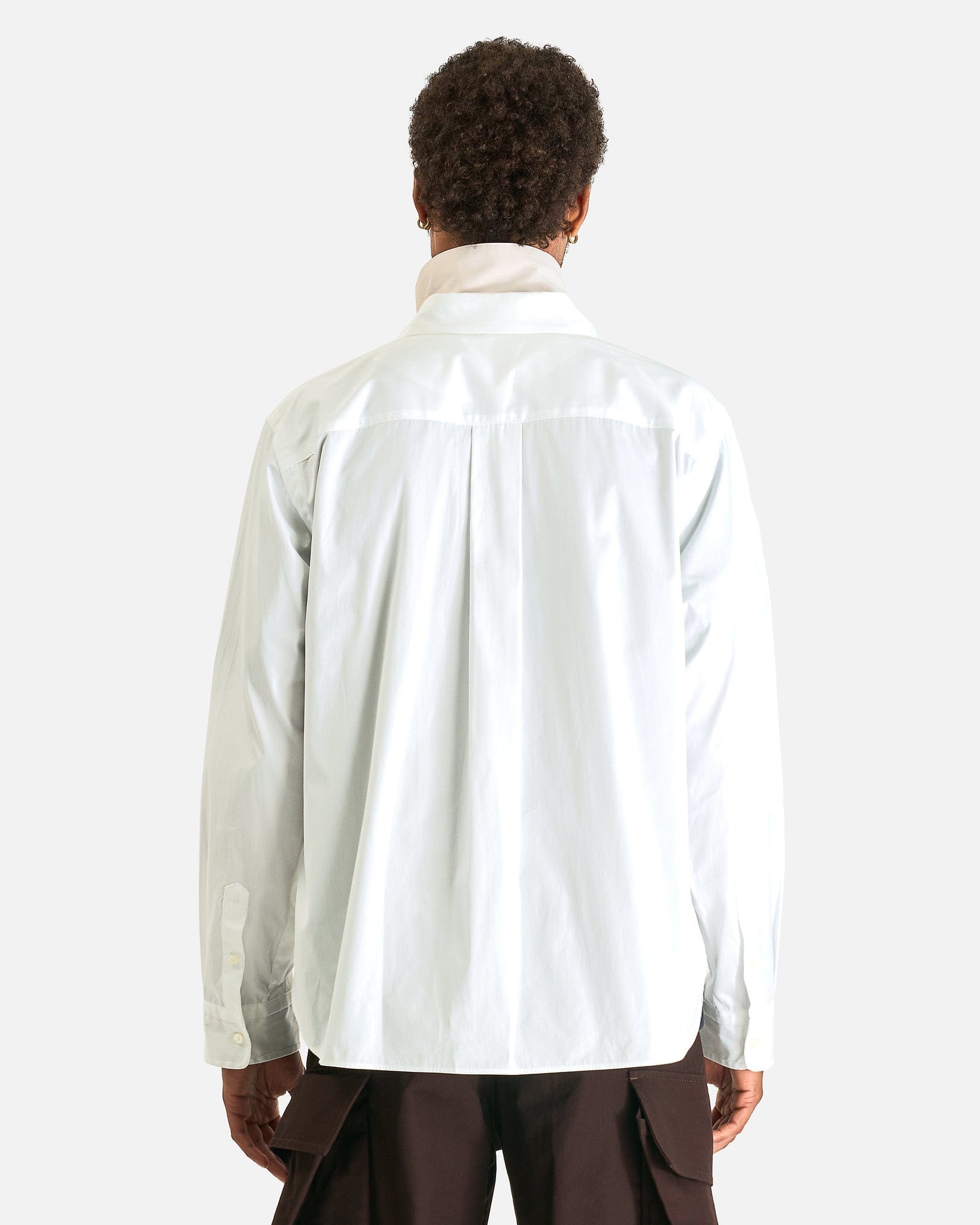 Poplin Shirt in Off White – SVRN
