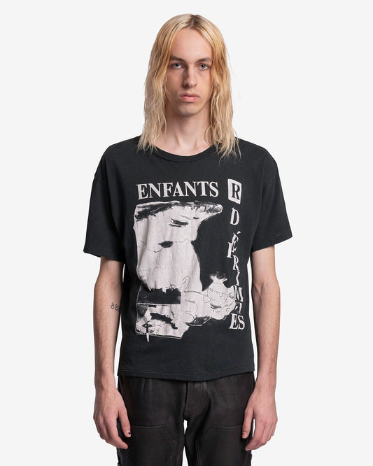 Enfants Riches Deprimes Men's T-Shirts Poppy Kid T-Shirt in Black/White
