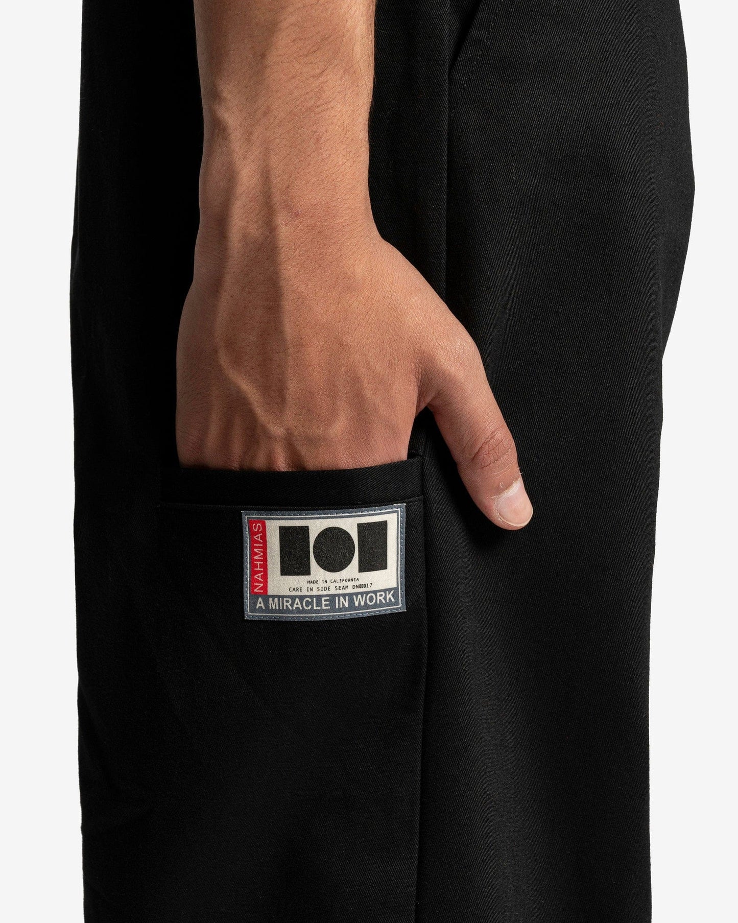 Nahmias Men's Pants Poppy Worker Pant in Black