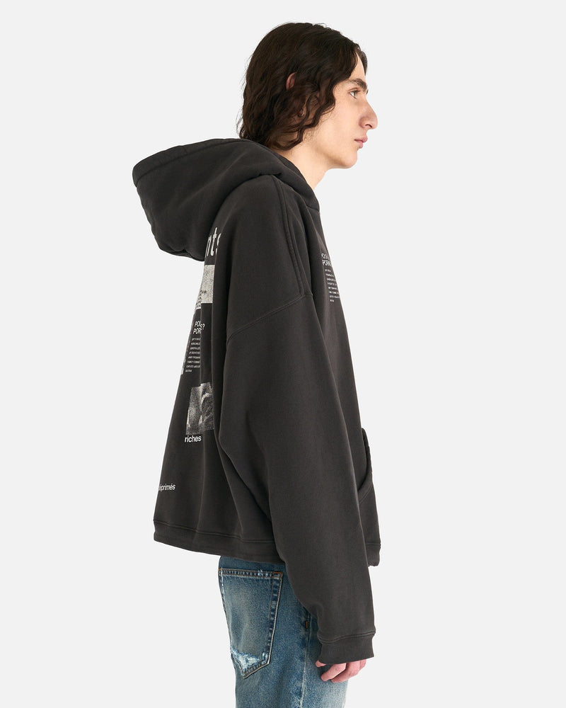 Enfants Riches Deprimes Men's Sweatshirts Pour La Pornographie? Hoodie in Faded Black/White