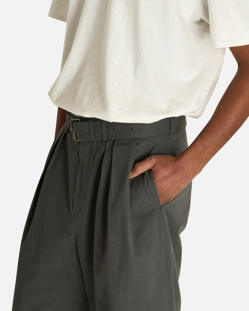 Dries Van Noten Men's Shorts Preaches Short in Dark Grey