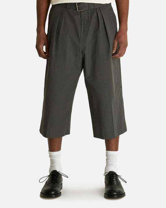 Dries Van Noten Men's Shorts Preaches Short in Dark Grey
