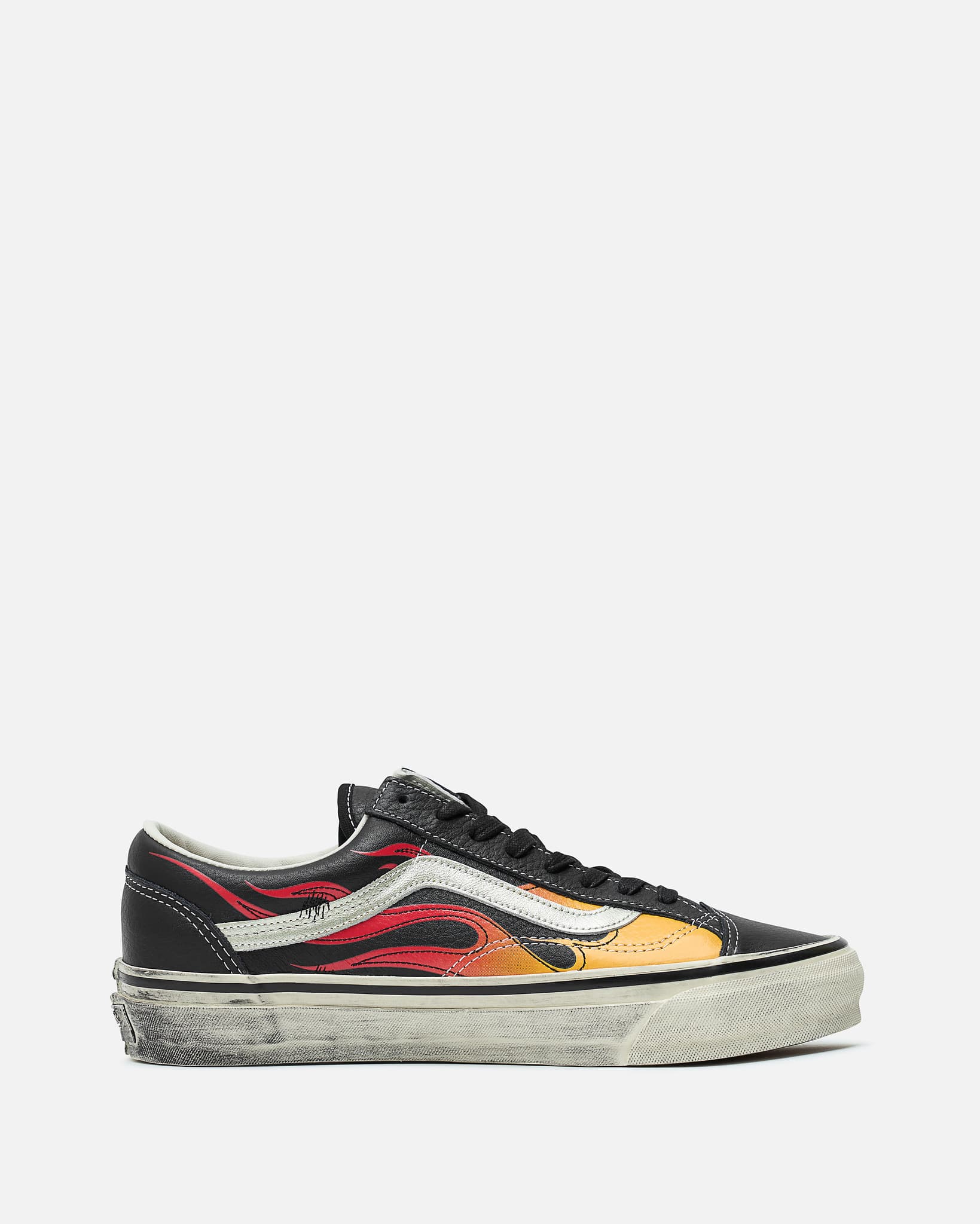 Vans Men's Sneakers Premium Old Skool 36 'Archive Flame Black'