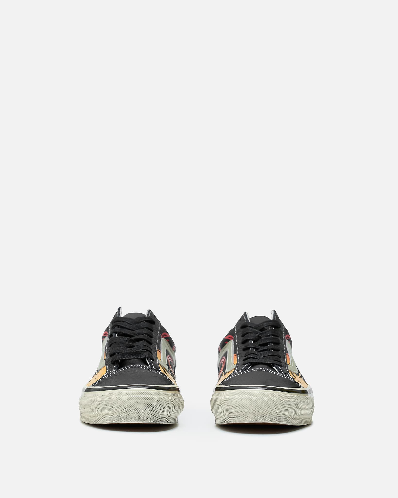 Vans Men's Sneakers Premium Old Skool 36 'Archive Flame Black'