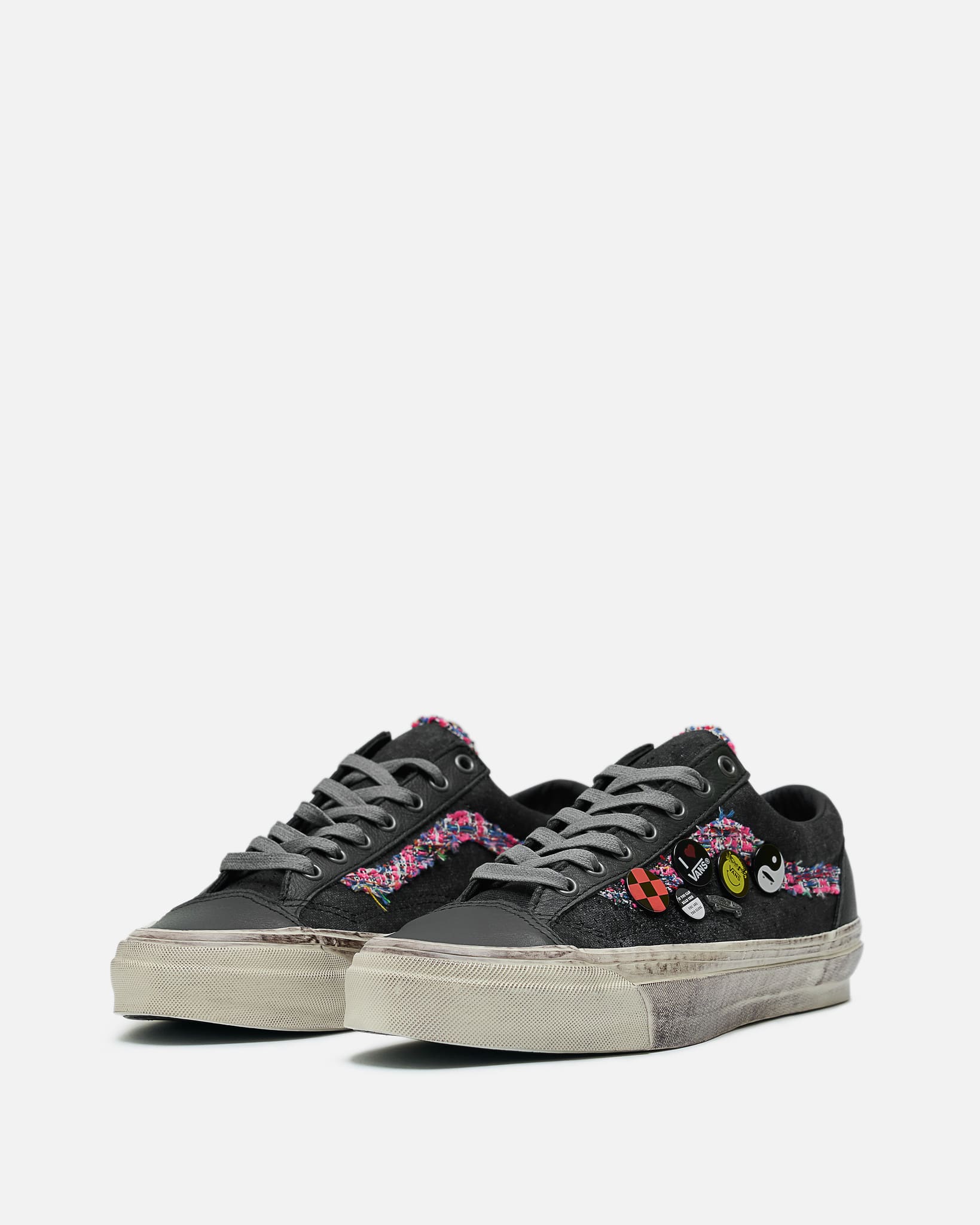 Vans Men's Sneakers Premium Old Skool 36 Souvenir in Faded Black