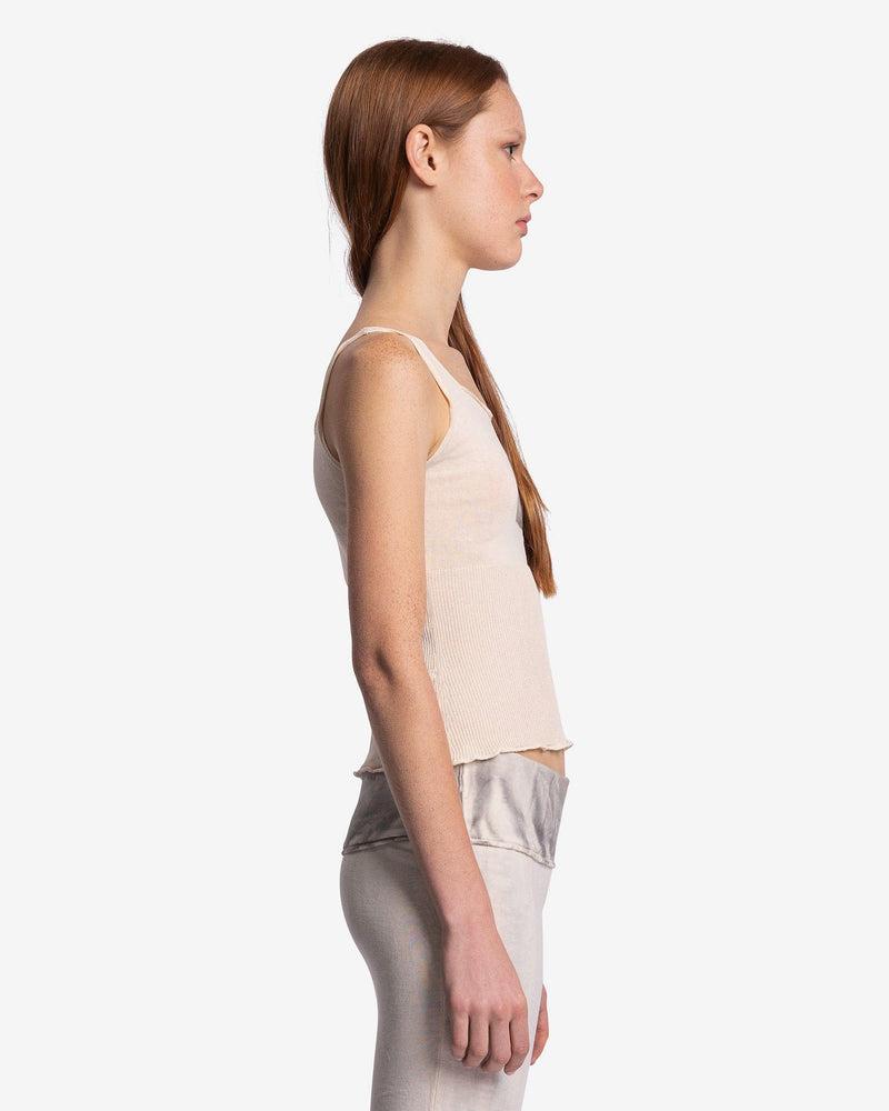 Paloma Wool Women Tops Press Snowed Car Print Top in Ecru