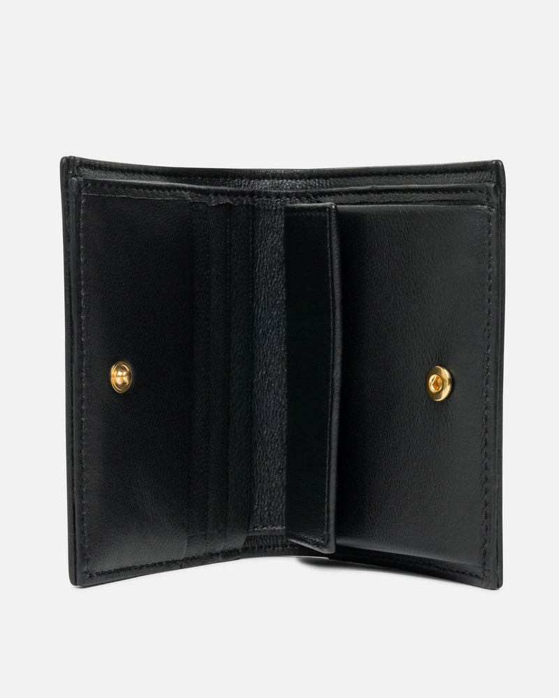 Marni Leather Goods O/S Prisma Billfold Wallet in Black