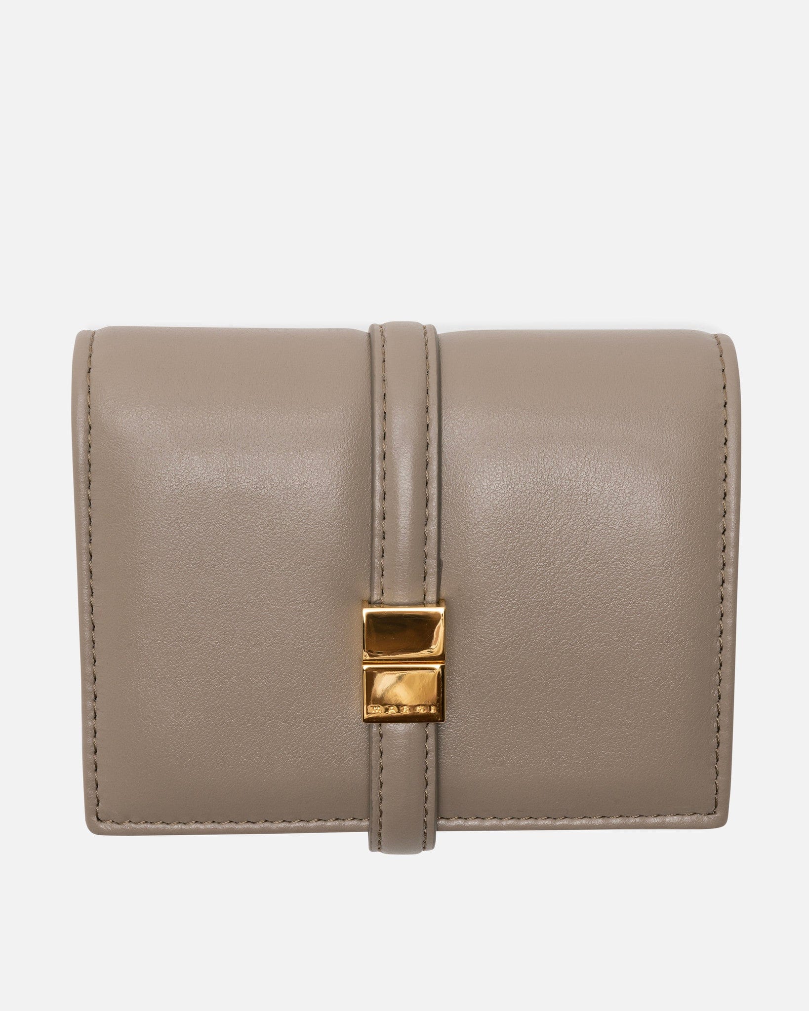Marni Leather Goods O/S Prisma Billfold Wallet in Cork