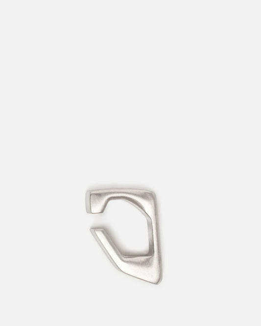 Rick Owens Jewelry OS Prong Ear Cuff in Silver