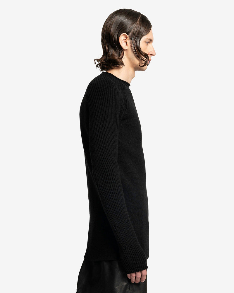 Rick Owens Men Sweaters Pull Top in Black