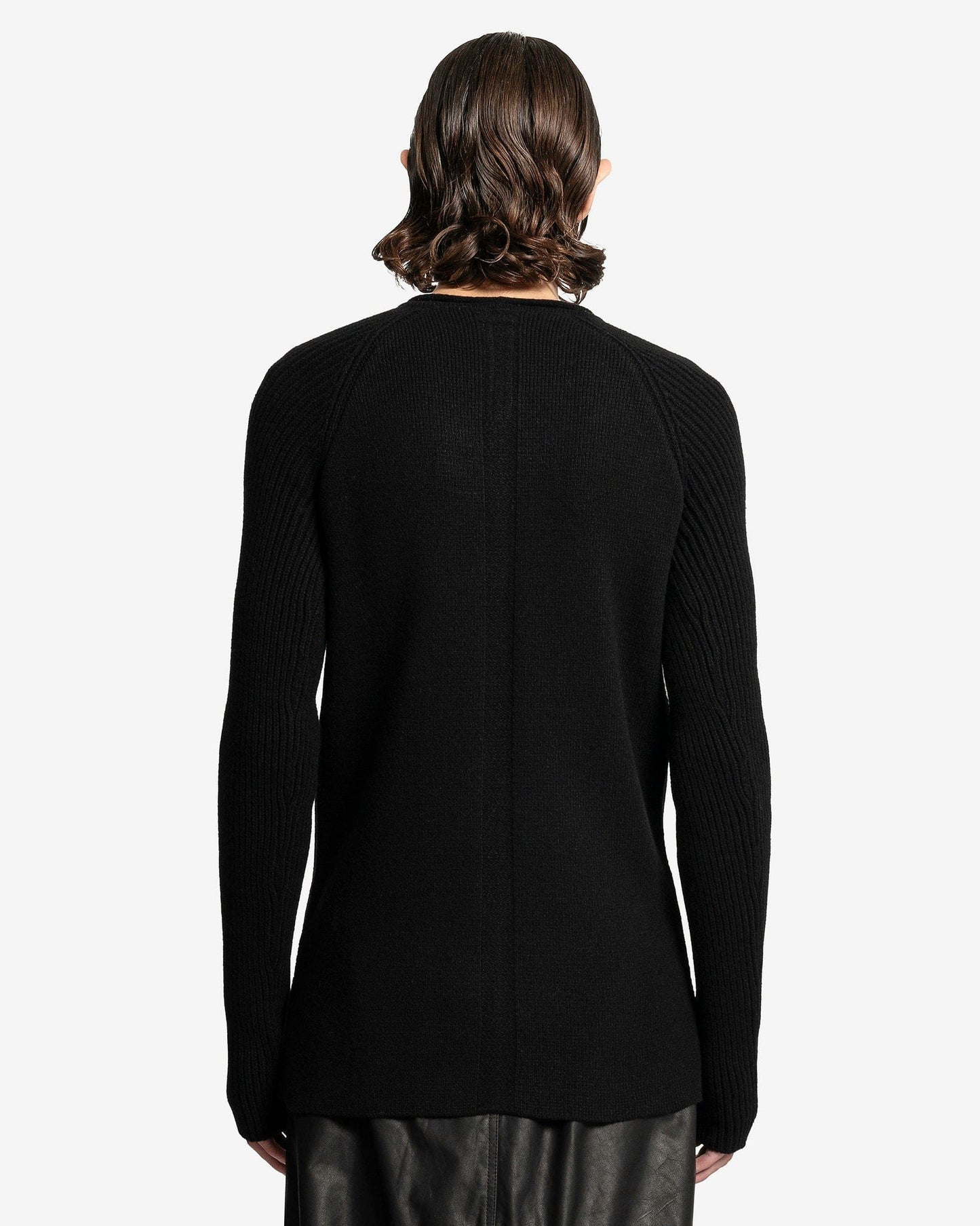 Rick Owens Men Sweaters Pull Top in Black