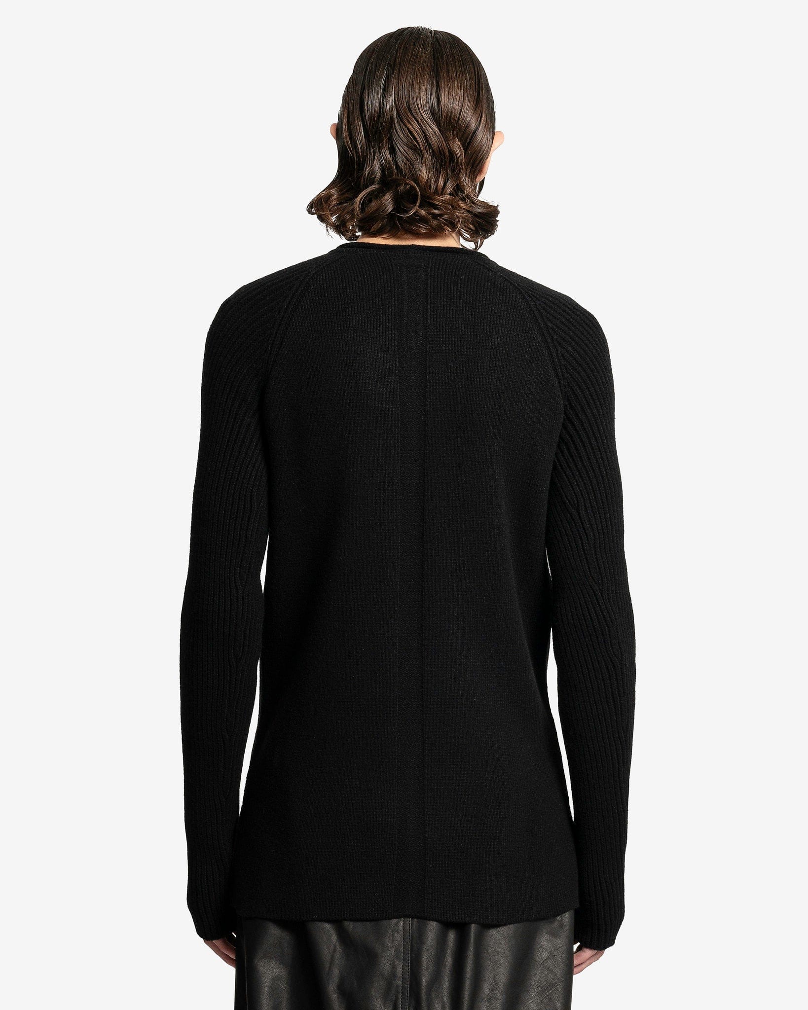 Rick Owens Men Sweaters Pull Top in Black