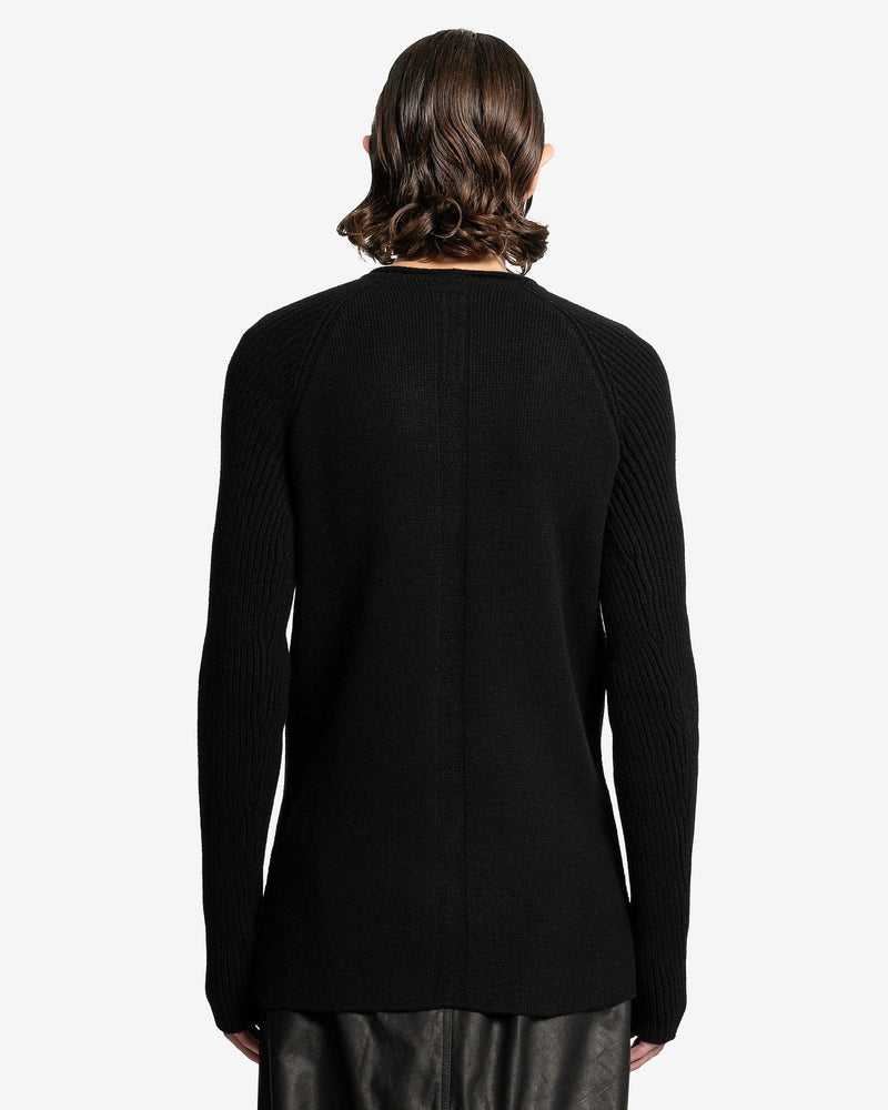 Rick Owens Men Sweaters Pull Top in Black