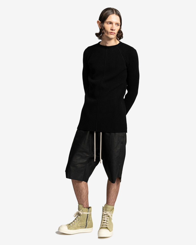 Rick Owens Men Sweaters Pull Top in Black