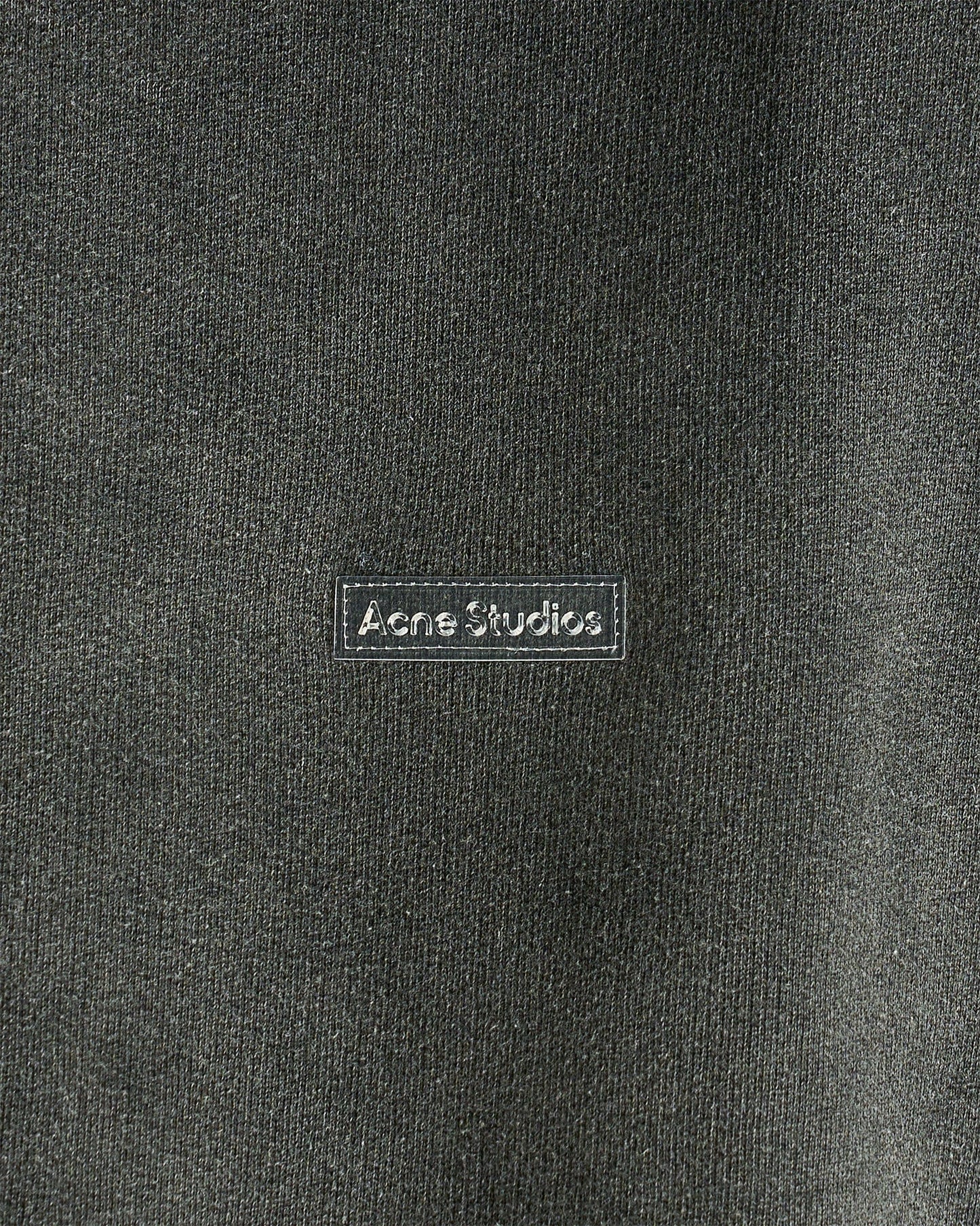 Acne Studios Men's Sweatshirts Pullover Sweatshirt in Faded Black