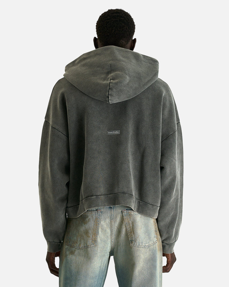 Acne Studios Men's Sweatshirts Pullover Sweatshirt in Faded Black