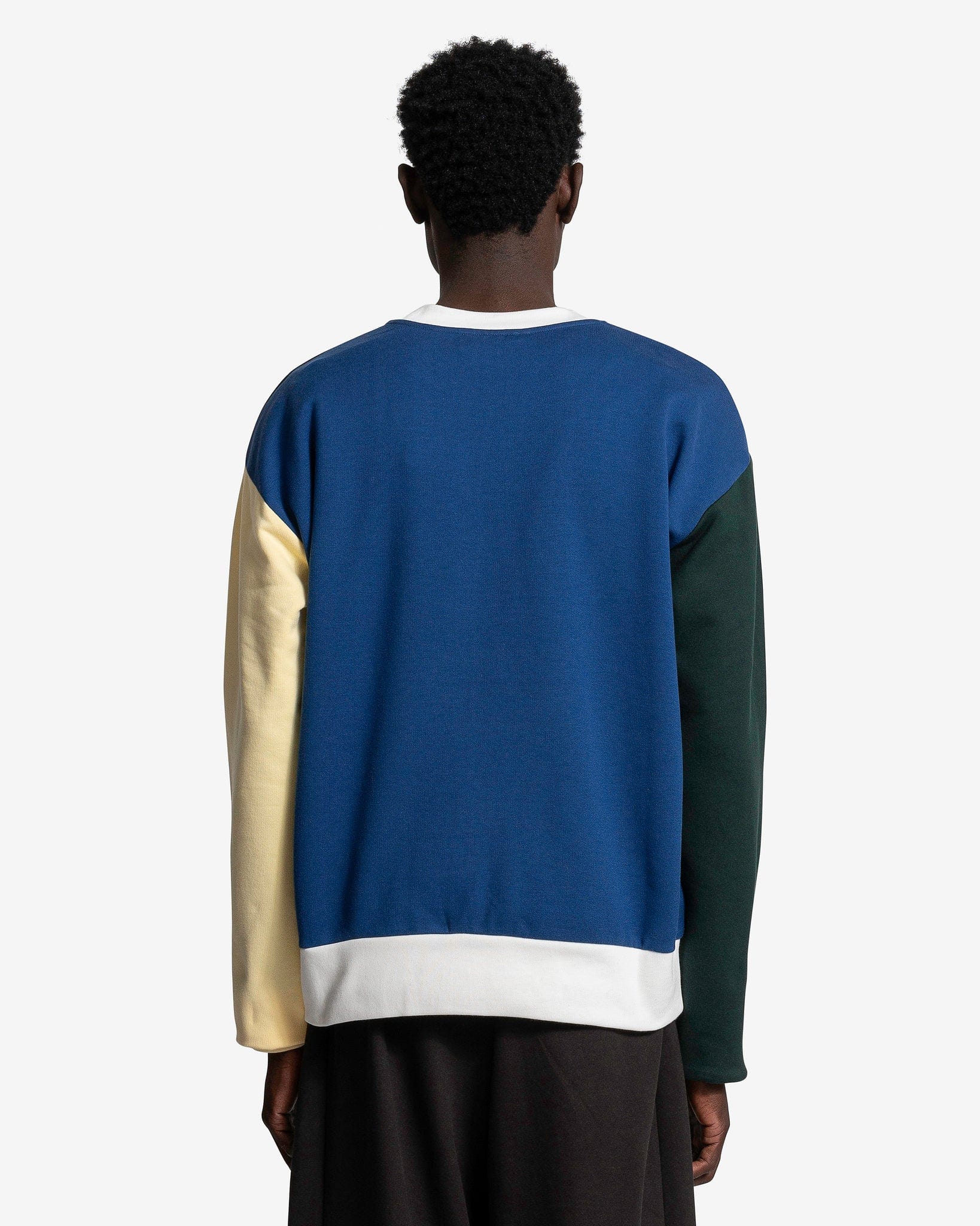 Marni Men's Sweatshirts Puzzle Logo Brushed Sweatshirt in Multi