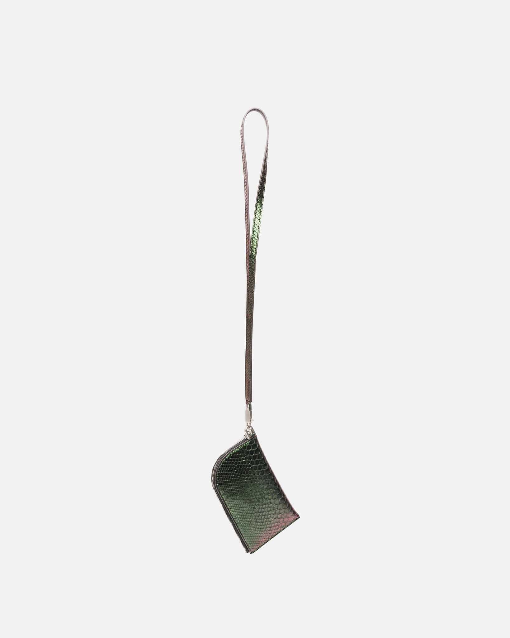 Iredesent Python Python Neckwallet in Iridescent – SVRN