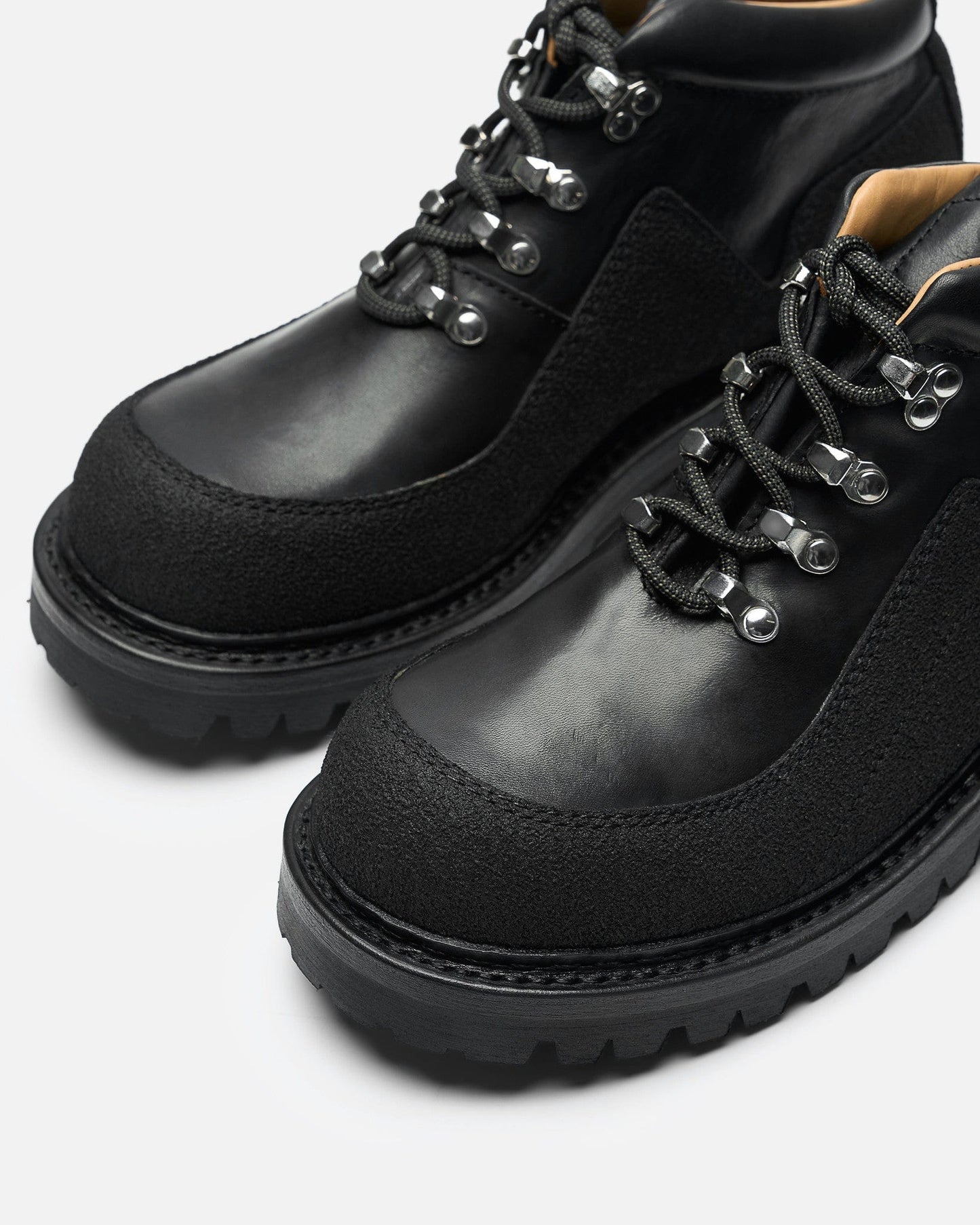Our Legacy Men's Boots Quest Boot in Boot in Black Tensile Cattle Hide
